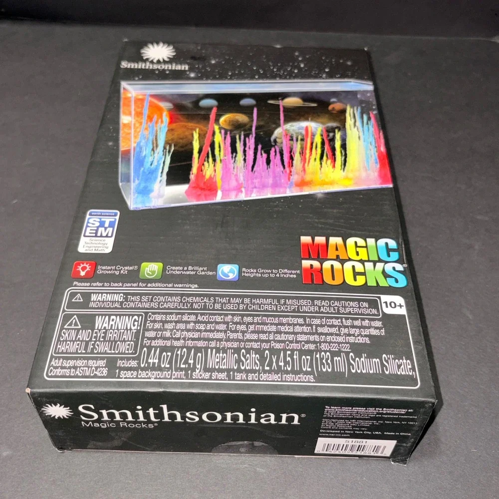 Smithsonian magic rocks